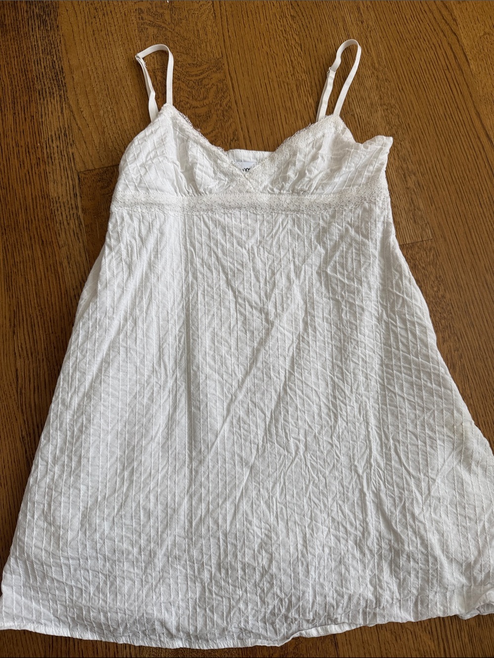 Princess Polly White Dress Size 4